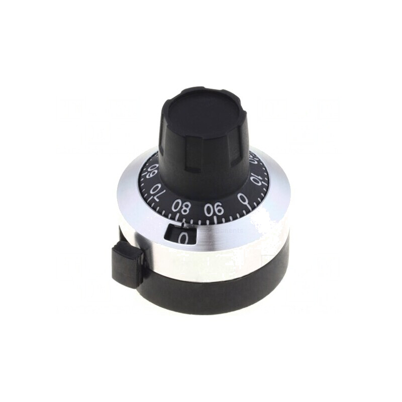Buton de Precizie cu Disc Selector 22,8x25mm | Electronic-mag.ro | Componente Electronice