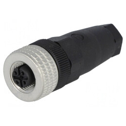 Mufă M12 4-PIN Mamă IP67 pentru DeviceNet/CANopen | Electronic-mag.ro | Componente Electronice