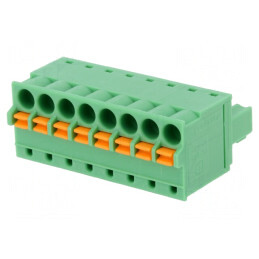 Regletă de conexiuni deconectabilă 3,81mm 8 piste drept | Electronic-mag.ro | Componente Electronice