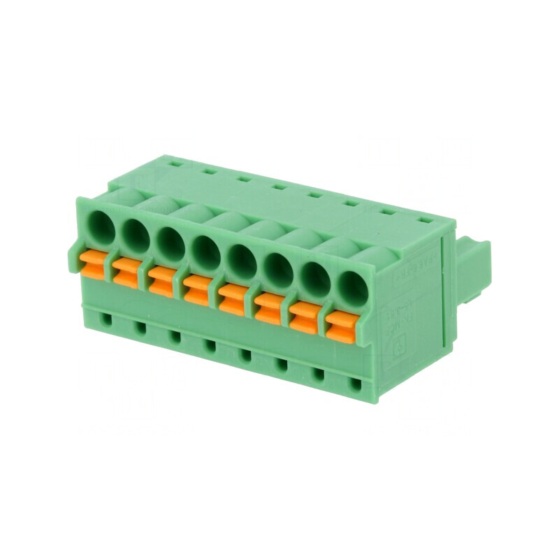 Regletă de conexiuni deconectabilă 3,81mm 8 piste drept | Electronic-mag.ro | Componente Electronice