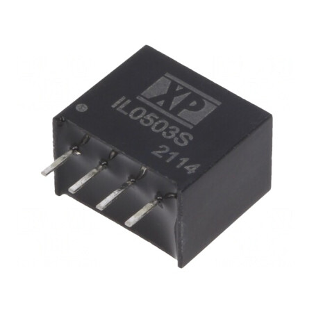 Convertor DC-DC 2W 5V la 3,3V 400mA SIP 70kHz | Electronic-mag.ro | Componente Electronice
