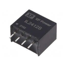 Convertor DC/DC 2W 24V la 12V 168mA SIP 70kHz | Electronic-mag.ro | Componente Electronice