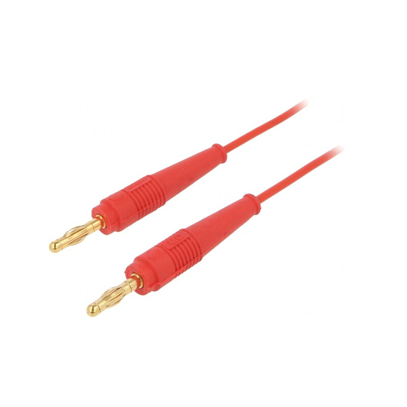 Cablu de măsurare 60V 30V 19A 0,75m roșu | Electronic-mag.ro | Componente Electronice