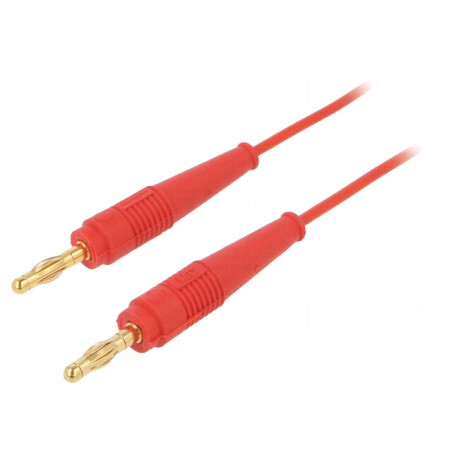 Cablu de măsurare 60V 30V 19A 0,75m roșu | Electronic-mag.ro | Componente Electronice
