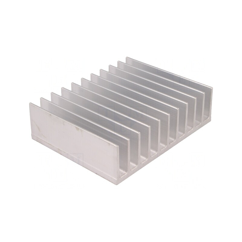 Radiator de Aluminiu cu Aripioare 100x124x35mm | Electronic-mag.ro | Componente Electronice