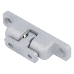 Blocator cu bile argintiu 14,5mm x 68mm pentru profile T | Electronic-mag.ro | Componente Electronice