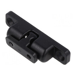 Blocator cu bile pentru profile T negru | Electronic-mag.ro | Componente Electronice