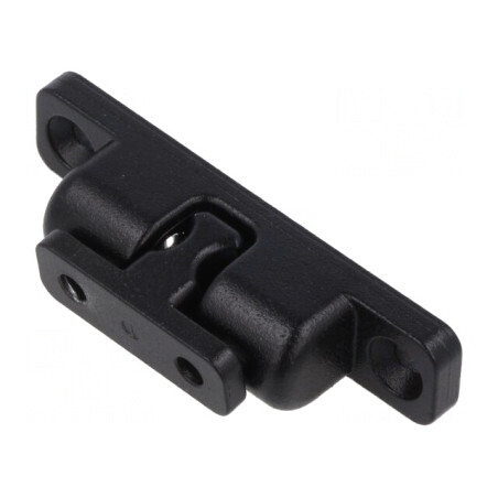 Blocator cu bile pentru profile T negru | Electronic-mag.ro | Componente Electronice