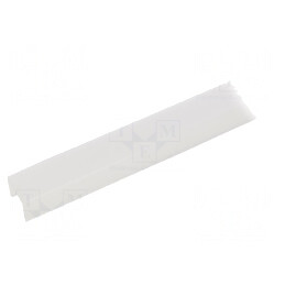 Apărătoare profile LED satin 1m cu împingere | Electronic-mag.ro | Componente Electronice