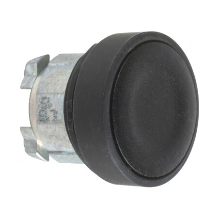 Comutator Apăsare 22mm Negru | Electronic-mag.ro | Componente Electronice