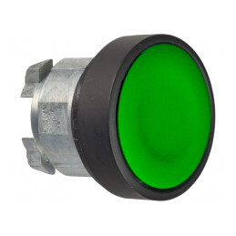 Buton Apăsare 22mm Verde | Electronic-mag.ro | Componente Electronice