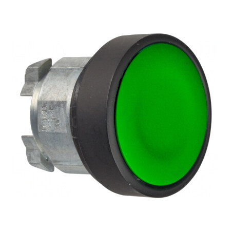 Buton Apăsare 22mm Verde | Electronic-mag.ro | Componente Electronice