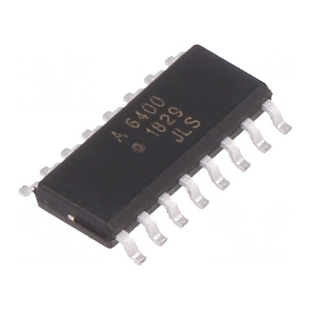 Optocuplor SMD 4 Canale 15Mbps SO16 | Electronic-mag.ro | Componente Electronice