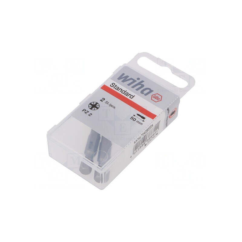 Capăt de șurubelniță Pozidriv PZ2 50mm 2buc | Electronic-mag.ro | Componente Electronice