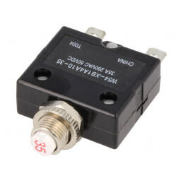 Întrerupător de Supracurent 250VAC 50VDC 35A SPST-NC | Electronic-mag.ro | Componente Electronice