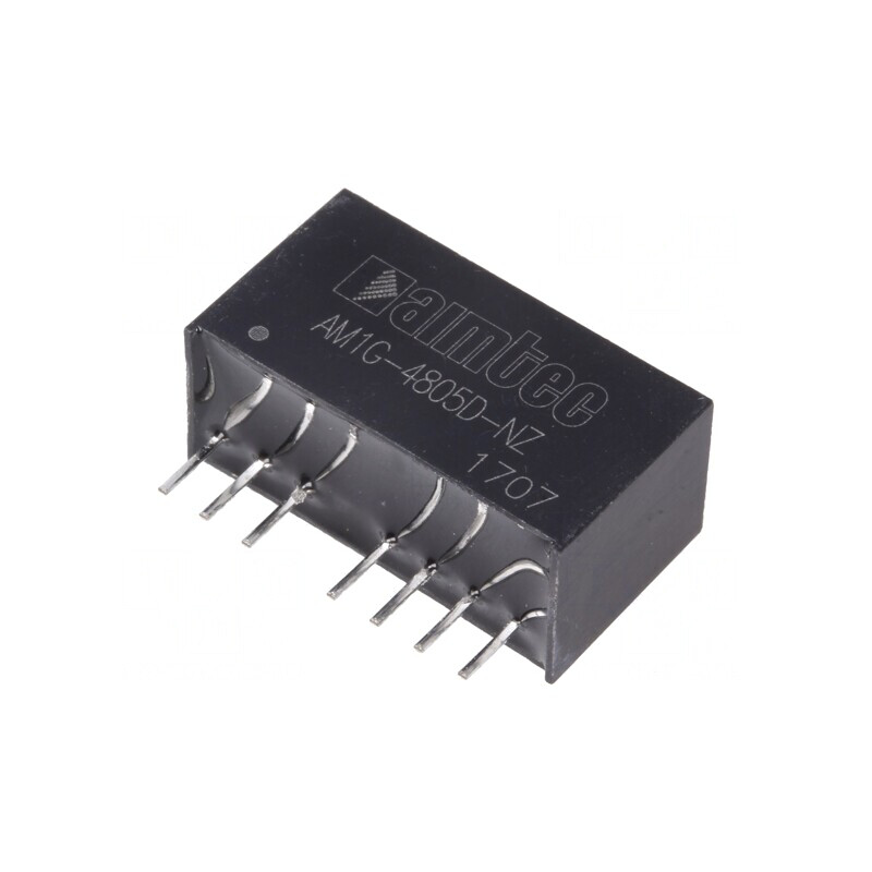 Convertor DC/DC 1W 36-75V la 5V/-5V SIP8 | Electronic-mag.ro | Componente Electronice