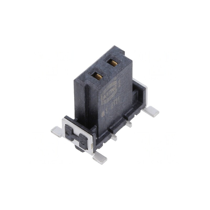 Conector PCB-PCB Mamă PIN 2 2,54mm Har-flex Power | Electronic-mag.ro | Componente Electronice