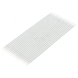 Conector cablu jumper flexibil 2.54mm dreapta | Electronic-mag.ro | Componente Electronice