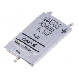 Supercondensator SMD 0,16F 5V 30A EDLC 28,5x17x2,5mm | Electronic-mag.ro | Componente Electronice