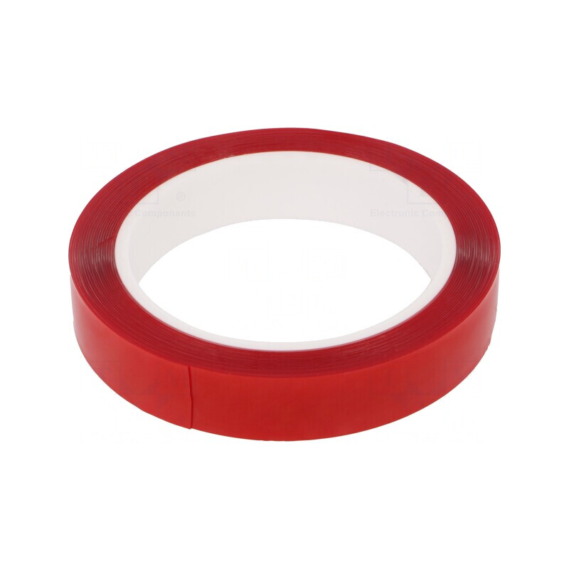 Bandă dublă adezivă acrilică 19mm x 5,5m | Electronic-mag.ro | Componente Electronice