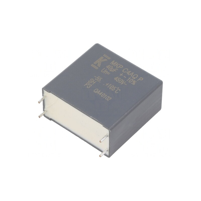 Condensator Polipropilenă DC-Link 40uF THT ±10% | Electronic-mag.ro | Componente Electronice