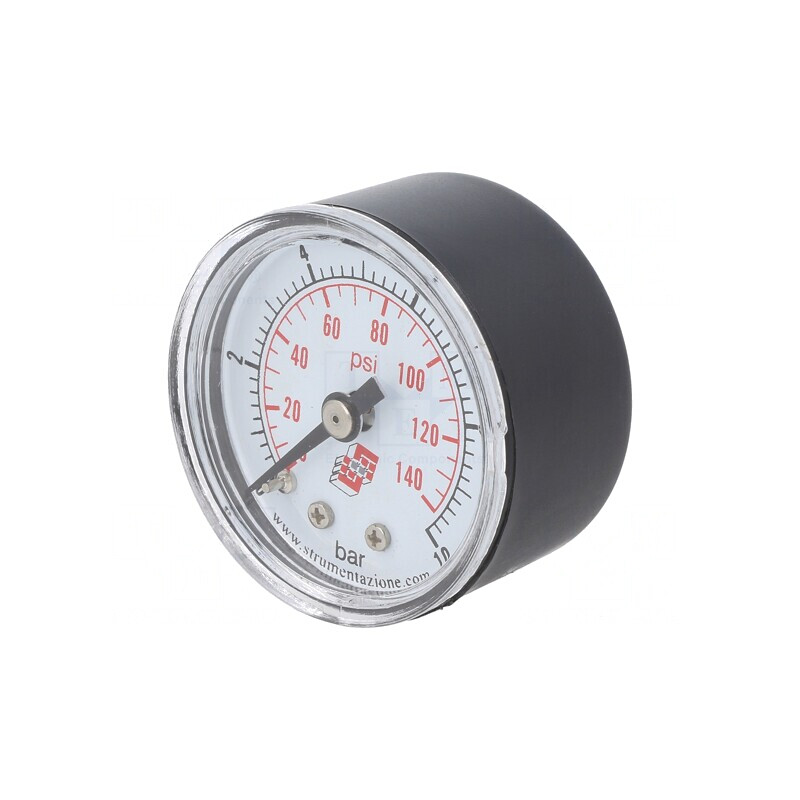 Manometru 0-10 bar pentru lichide și gaze, 40mm | Electronic-mag.ro | Componente Electronice