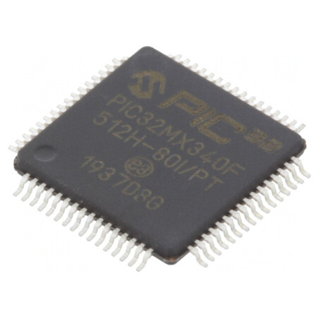 Microcontroler PIC 512kB 2,3-3,6V SMD TQFP64 8MHz | Electronic-mag.ro | Componente Electronice