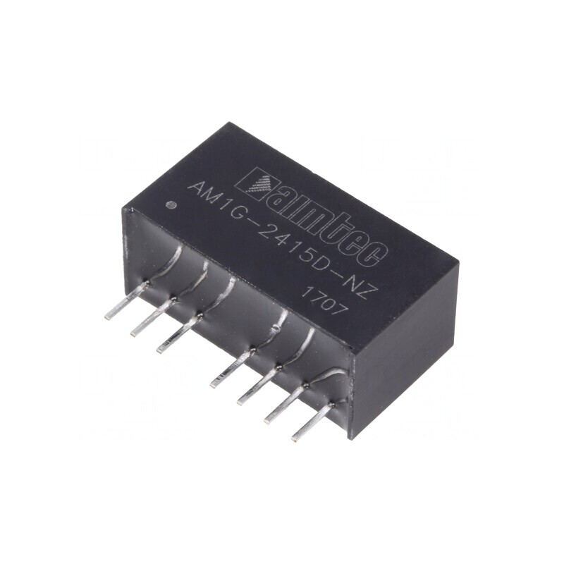 Convertor DC/DC 1W 18-36V 15V/-15V SIP8 | Electronic-mag.ro | Componente Electronice
