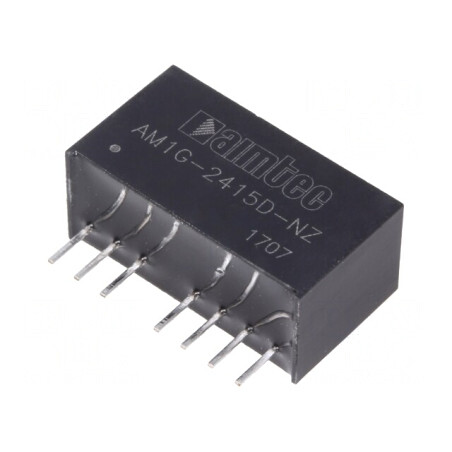 Convertor DC/DC 1W 18-36V 15V/-15V SIP8 | Electronic-mag.ro | Componente Electronice