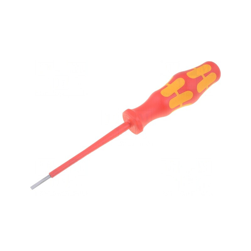 Șurubelniță Izolată Plată 2,5x0,4mm 80mm 1kVAC | Electronic-mag.ro | Componente Electronice