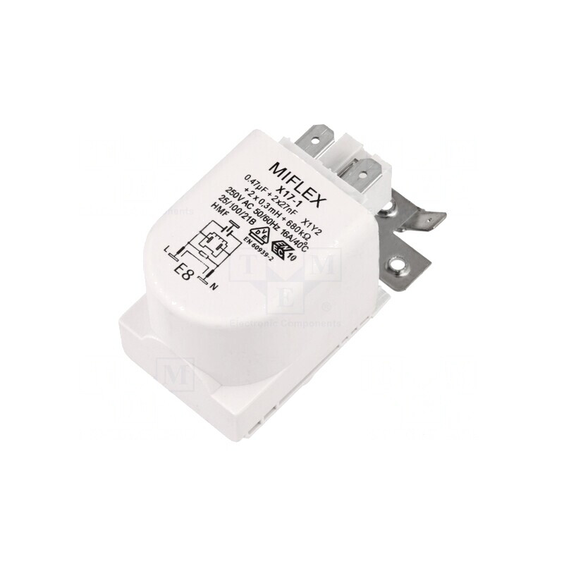 Filtru anti-interferențe 250VAC 16A | Electronic-mag.ro | Componente Electronice