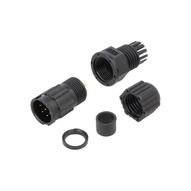 Mufă Circulară 6 PIN Tip Baionetă | Electronic-mag.ro | Componente Electronice
