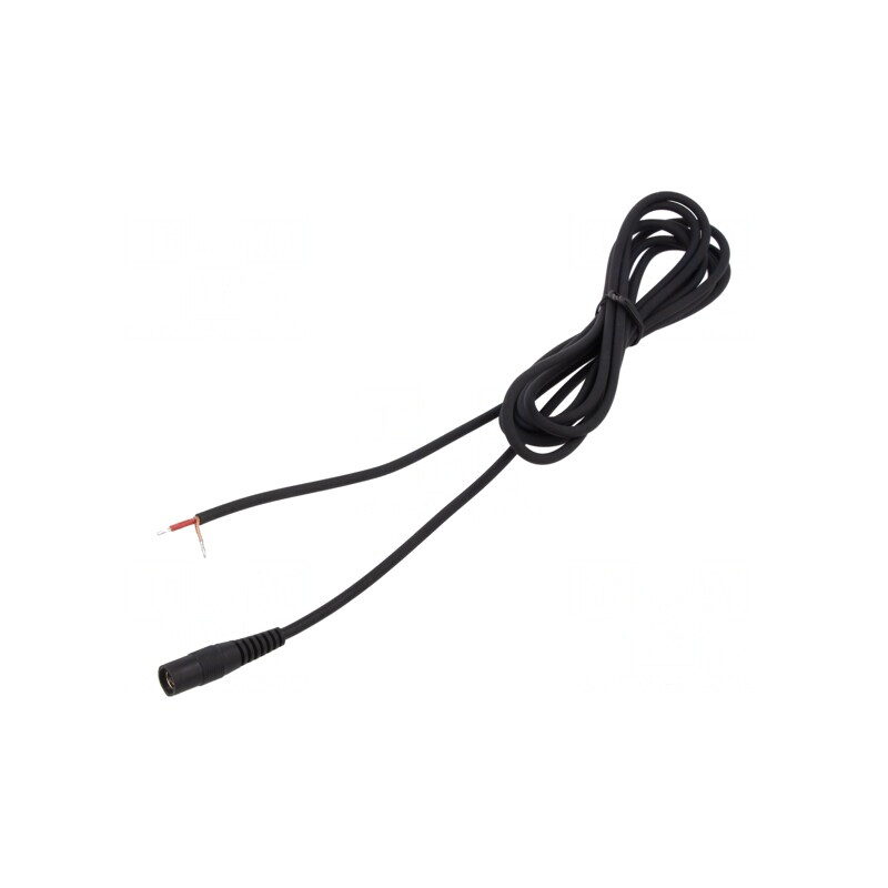 Cablu Negru 1x1mm2 DC 5.5/2.5 Soclu Drept 5m | Electronic-mag.ro | Componente Electronice Cablu Negru 1x1mm2 DC 5.5/2.5 Soclu Drept 5m | Electronic-mag.ro | Componente Electronice