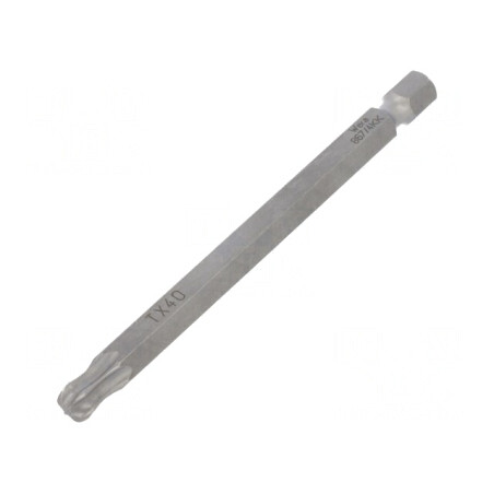 Bit Șurubelniță Sferic Torx TX40 89mm | Electronic-mag.ro | Componente Electronice
