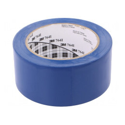 Bandă de marcare albastră autoadezivă 33m x 50mm | Electronic-mag.ro | Componente Electronice