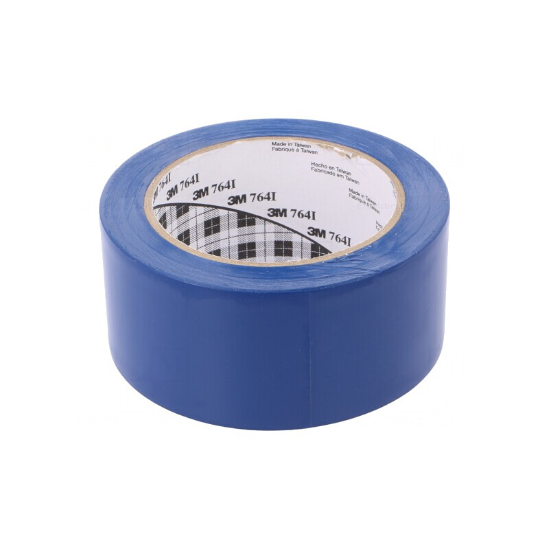 Bandă de marcare albastră autoadezivă 33m x 50mm | Electronic-mag.ro | Componente Electronice