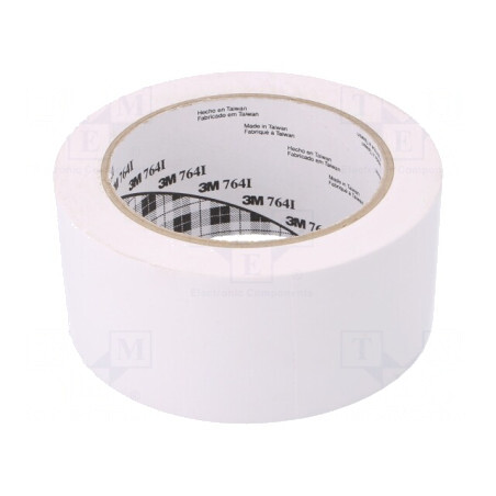 Bandă Autoadezivă de Marcare Albă 33m x 50mm | Electronic-mag.ro | Componente Electronice