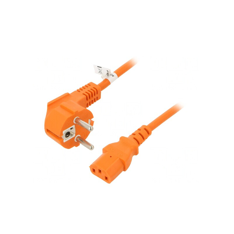 Cablu Alimentare 3m 10A CEE 7/7 la IEC C13 | Electronic-mag.ro | Componente Electronice