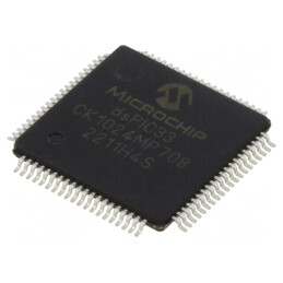 Microcontroler dsPIC 1024kB 128kB RAM TQFP80 3-3.6V | Electronic-mag.ro | Componente Electronice