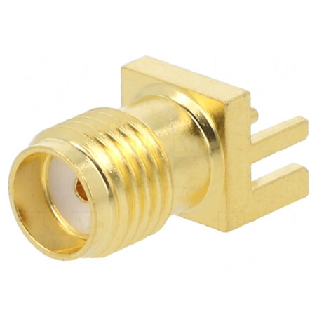 Soclu SMA mamă orizontal 50Ω | Electronic-mag.ro | Componente Electronice