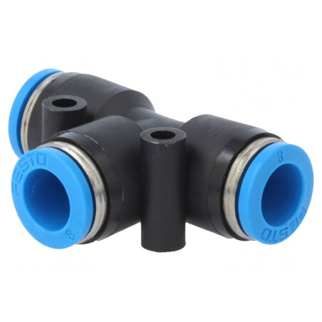 Racord Push-In Ramificație T 0,95-6bar PBT | Electronic-mag.ro | Componente Electronice