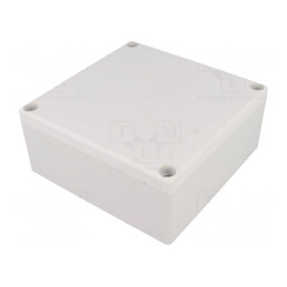 Carcasă universală ABS gri IP55 133x133x59mm | Electronic-mag.ro | Componente Electronice