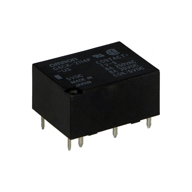Releu Electromagnetic SPST 5VDC | Electronic-mag.ro | Componente Electronice