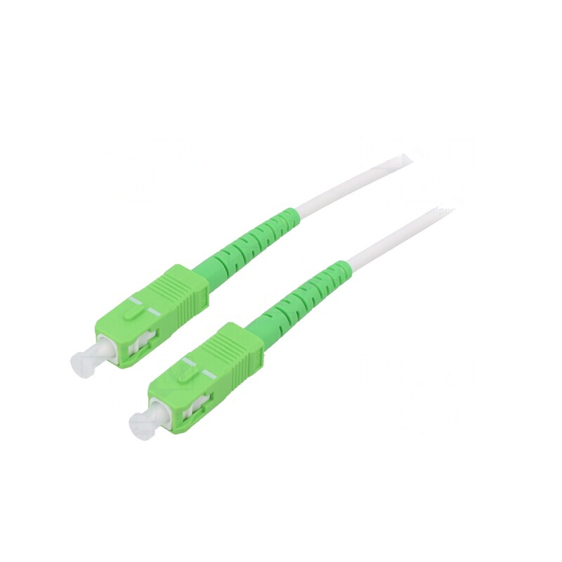 Patch Cord Fibră Optică OS2 SC/APC 20m | Electronic-mag.ro | Componente Electronice