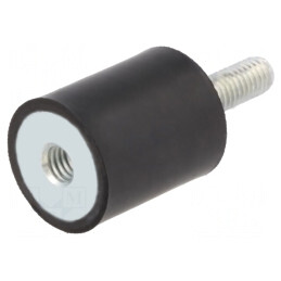 Atenuator de Vibrații din Guma M12 75mm 7000N | Electronic-mag.ro | Componente Electronice