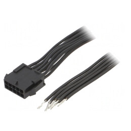 Cablu Micro-Fit 3.0 Tată 10-PIN 0,4m 4A PVC