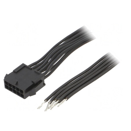 Cablu Micro-Fit 3.0 Tată 10-PIN 0,4m 4A PVC | Electronic-mag.ro | Componente Electronice