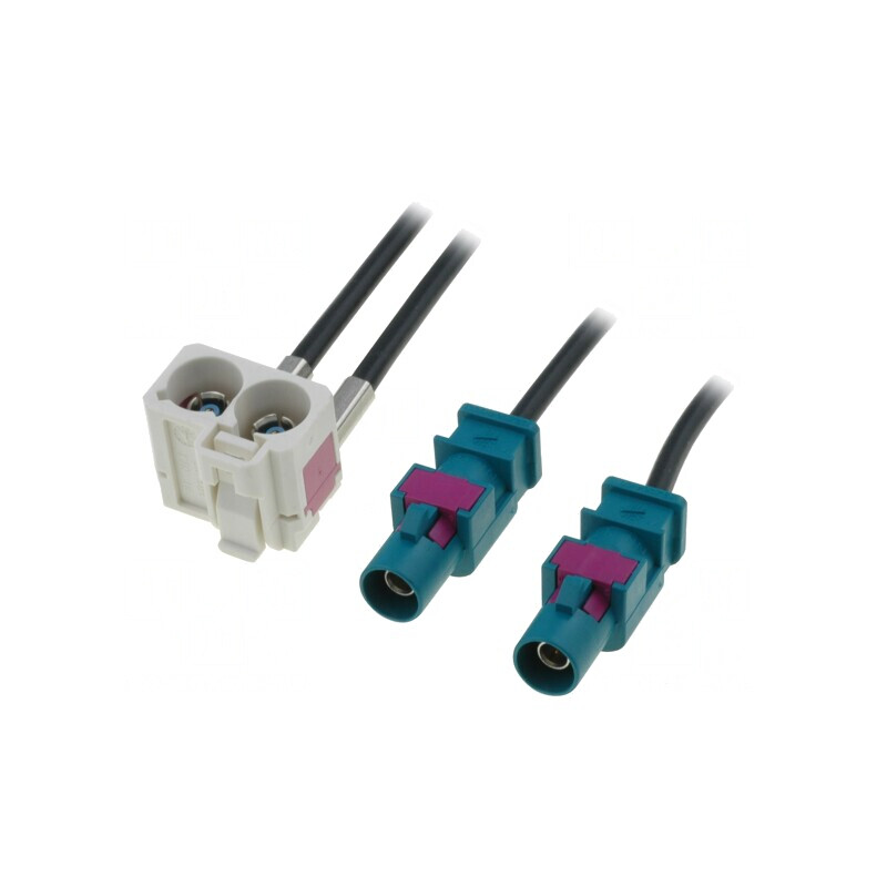 Adaptor Antenă Dublu Fakra VW 0,25m | Electronic-mag.ro | Componente Electronice