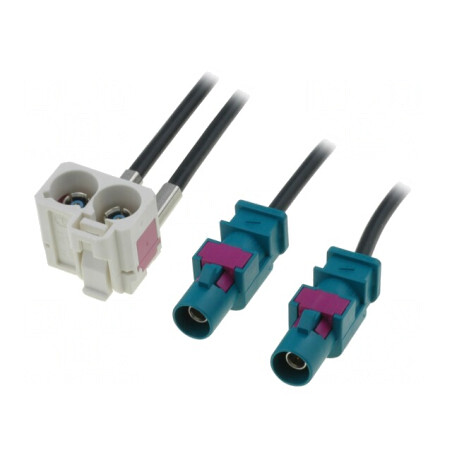 Adaptor Antenă Dublu Fakra VW 0,25m | Electronic-mag.ro | Componente Electronice