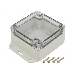Carcasă Universală Policarbonat IP67 90x90x45mm | Electronic-mag.ro | Componente Electronice
